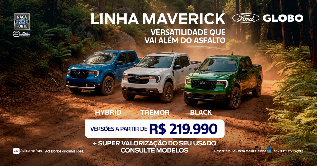 As melhores Ofertas Ford Globo
