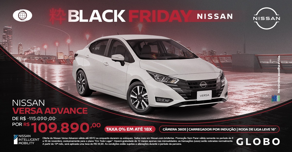 NISSAN VERSA OFERTA NOVEMBRO2023
