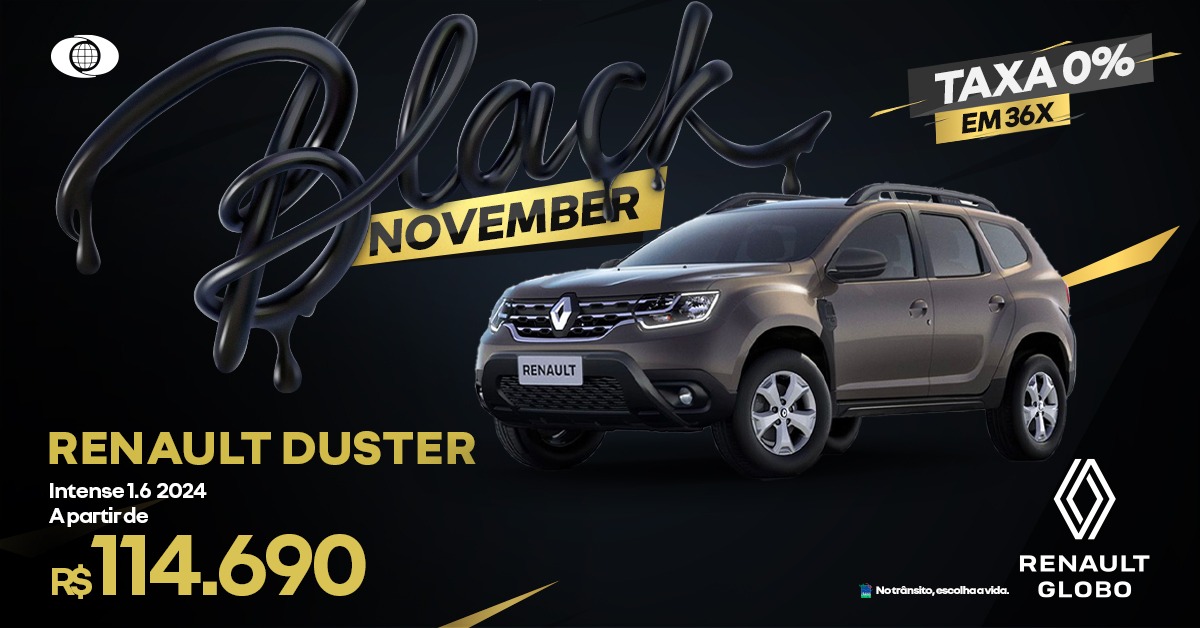 DUSTER INTENSE NOVEMBRO