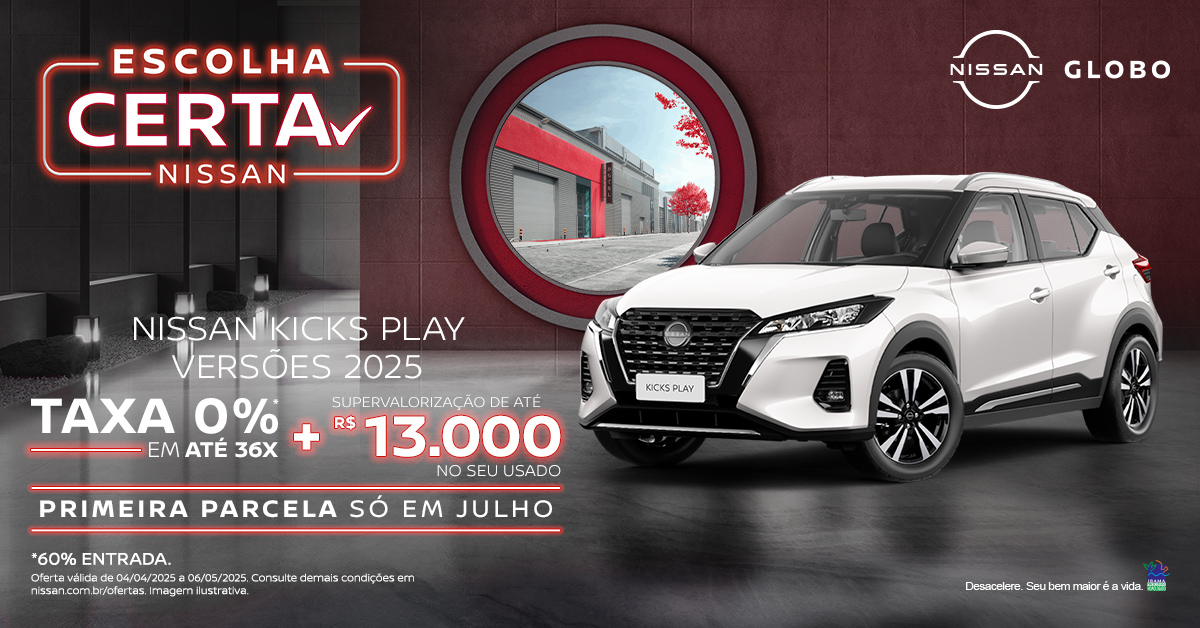 NISSAN KICKS ABRIL 2025