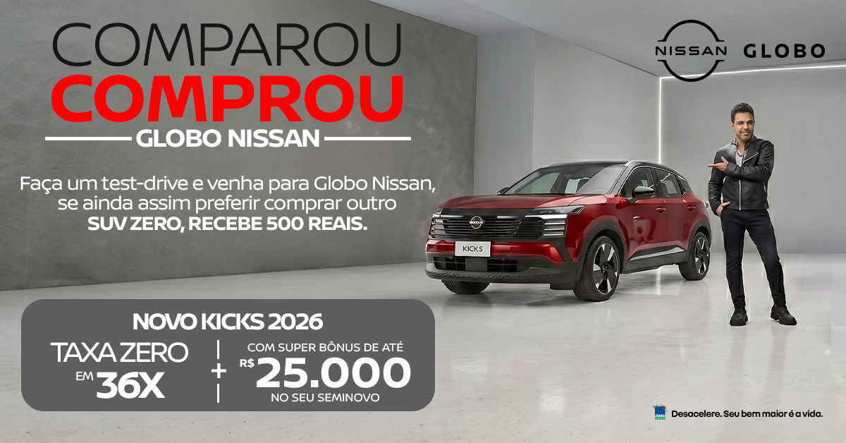 Nissan Kicks Junho 2026